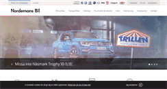 Desktop Screenshot of nordemansbil.se